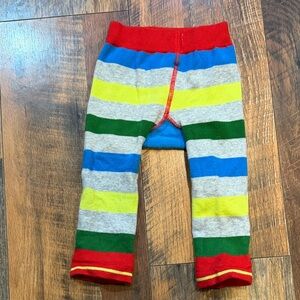 Colorful Striped Baby Leggings 6-12 mos (5425)